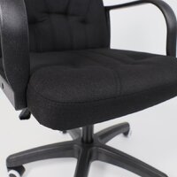 Офисное кресло AksHome Менеджер PL (Leto 70 черная ткань) - Превью изображения №11 — Интернет-магазин ПроЗаказ