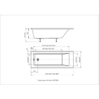 Ванна Aquatek Калибри 150x70см KL150-0000001 - Превью изображения №5 — Интернет-магазин ПроЗаказ