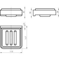 Набор для туалета Rubineta Edela 670115 (черный) - Превью изображения №9 — Интернет-магазин ПроЗаказ