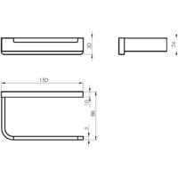 Набор для туалета Rubineta Edela 670115 (черный) - Превью изображения №5 — Интернет-магазин ПроЗаказ