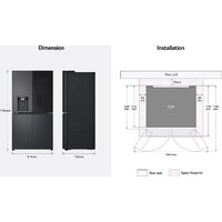 Четырёхдверный холодильник LG DoorCooling+ InstaView GMG960EVJE - Превью изображения №16 — Интернет-магазин ПроЗаказ