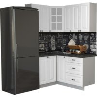 Интерлиния Мила Деко 1.2x1.5 (белый/кастилло темный)