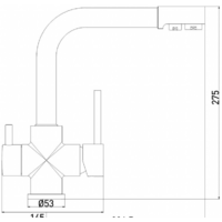 Смеситель Gross Aqua Ecolife 3120609C - Превью изображения №2 — Интернет-магазин ПроЗаказ
