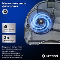 Пылесос Gressel GVC-6202 - Превью изображения №5 — Интернет-магазин ПроЗаказ