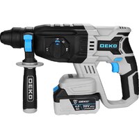 Перфоратор Deko ZKCH20 084-1042 (с 2-мя АКБ, кейс) - Превью изображения №3 — Интернет-магазин ПроЗаказ