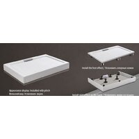 Душевой поддон WeltWasser TRS 12080 Stone-WT 120x80 - Превью изображения №3 — Интернет-магазин ПроЗаказ