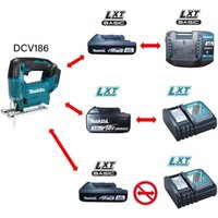 Электролобзик Makita DJV186Z (без АКБ) - Превью изображения №5 — Интернет-магазин ПроЗаказ