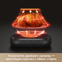 Аэрогриль (аэрофритюрница) Trouver Air Fryer FD10s Pro 6L (черный) - Превью изображения №9 — Интернет-магазин ПроЗаказ
