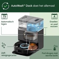 Робот-пылесос iRobot Roomba Plus 505 Combo Robot + AutoWash Dock (черный) - Превью изображения №7 — Интернет-магазин ПроЗаказ