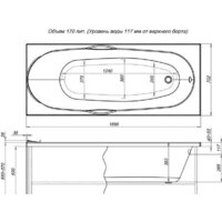 Фронтальный экран под ванну Aquanet Dali 170 (белый) - Превью изображения №5 — Интернет-магазин ПроЗаказ