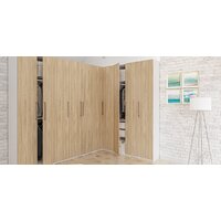 Шкаф-пенал Неман мебель Отис МН-039-03 П3 (белый/дуб прованс) - Превью изображения №2 — Интернет-магазин ПроЗаказ