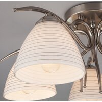 Припотолочная люстра Евросвет 30121/5 (никель) - Превью изображения №4 — Интернет-магазин ПроЗаказ