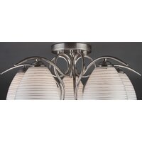 Припотолочная люстра Евросвет 30121/5 (никель) - Превью изображения №3 — Интернет-магазин ПроЗаказ