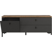 Тумба Black Red White San Gimignano RTV1D2S (антрацитовый/дуб нокс) - Превью изображения №2 — Интернет-магазин ПроЗаказ