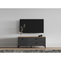 Тумба Black Red White San Gimignano RTV1D2S (антрацитовый/дуб нокс) - Превью изображения №3 — Интернет-магазин ПроЗаказ