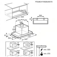Кухонная вытяжка Electrolux LFG716R - Превью изображения №2 — Интернет-магазин ПроЗаказ