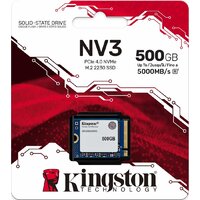 SSD Kingston NV3 500GB SNV3SM3/500G - Превью изображения №3 — Интернет-магазин ПроЗаказ