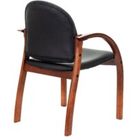 Офисный стул Бюрократ Джуно (черный) - Превью изображения №4 — Интернет-магазин ПроЗаказ