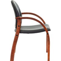 Офисный стул Бюрократ Джуно (черный) - Превью изображения №3 — Интернет-магазин ПроЗаказ