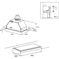 Кухонная вытяжка Evelux Air 60 B - Превью изображения №2 — Интернет-магазин ПроЗаказ