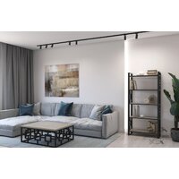 Стеллаж Hype Mebel Квадро 50x200 (белый/древесина белая) - Превью изображения №3 — Интернет-магазин ПроЗаказ