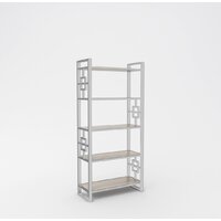 Hype Mebel Квадро 50x200 (белый/древесина белая)