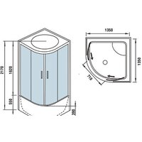 Душевая кабина WeltWasser WW500 Emmer 13555 - Превью изображения №14 — Интернет-магазин ПроЗаказ