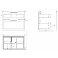  Dreja Тумба под умывальник Q 70 [99.0002] - Превью изображения №5 — Интернет-магазин ПроЗаказ