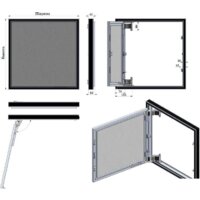 Люк РусВент Секрет-М (600x1200) - Превью изображения №2 — Интернет-магазин ПроЗаказ