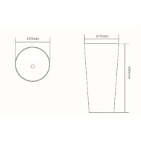 Умывальник SantiLine SL-4012MB - Превью изображения №2 — Интернет-магазин ПроЗаказ