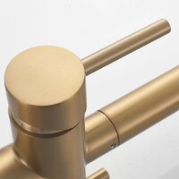 Смеситель Shevanik S178G (золотой сатин) - Превью изображения №5 — Интернет-магазин ПроЗаказ