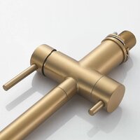 Смеситель Shevanik S178G (золотой сатин) - Превью изображения №4 — Интернет-магазин ПроЗаказ