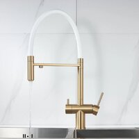 Смеситель Shevanik S178G (золотой сатин) - Превью изображения №9 — Интернет-магазин ПроЗаказ