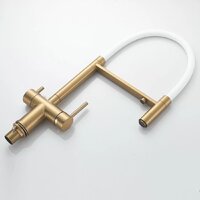 Смеситель Shevanik S178G (золотой сатин) - Превью изображения №7 — Интернет-магазин ПроЗаказ