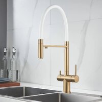 Смеситель Shevanik S178G (золотой сатин) - Превью изображения №10 — Интернет-магазин ПроЗаказ