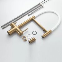 Смеситель Shevanik S178G (золотой сатин) - Превью изображения №3 — Интернет-магазин ПроЗаказ