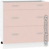 Кортекс-мебель Корнелия Лира НШ80р3ш без столешницы (капучино)