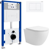 Lauter Vortex 2110830 с кнопкой 219702J (прямоугольная, белый)