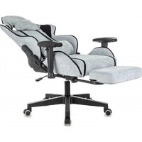 Игровое (геймерское) кресло Zombie Drift/F (серо-голубой/черный) - Превью изображения №3 — Интернет-магазин ПроЗаказ