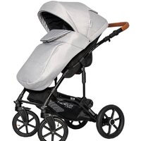 Универсальная коляска Riko Basic Bella Life (2 в 1, 01, grey fox) - Превью изображения №5 — Интернет-магазин ПроЗаказ