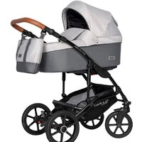 Универсальная коляска Riko Basic Bella Life (2 в 1, 01, grey fox) - Превью изображения №2 — Интернет-магазин ПроЗаказ