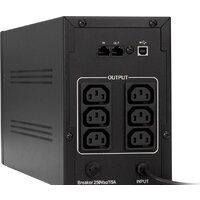 Источник бесперебойного питания ExeGate SpecialPro Smart LLB-1500.LCD.AVR.C13.RJ.USB - Превью изображения №2 — Интернет-магазин ПроЗаказ