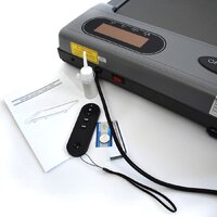 Электрическая беговая дорожка Calviano Arlin со стойкой - Превью изображения №16 — Интернет-магазин ПроЗаказ