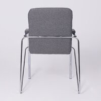 Офисный стул AksHome Samba AKS-1 (Leto 68 темно-серая ткань, мягкие подлокотники) - Превью изображения №7 — Интернет-магазин ПроЗаказ