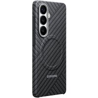 Чехол для телефона Samsung Carbon Magnet Case для Samsung Galaxy S26 (темно-серый) - Превью изображения №4 — Интернет-магазин ПроЗаказ