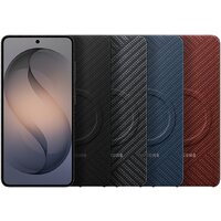 Чехол для телефона Samsung Carbon Magnet Case для Samsung Galaxy S26 (темно-серый) - Превью изображения №6 — Интернет-магазин ПроЗаказ