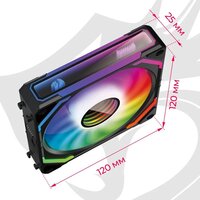 Комплект вентиляторов для корпуса Redragon GC-F012 - Превью изображения №10 — Интернет-магазин ПроЗаказ