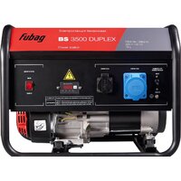 Бензиновый генератор Fubag BS 3500 Duplex - Превью изображения №2 — Интернет-магазин ПроЗаказ