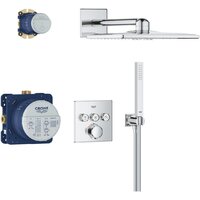 Душевая система  Grohe Vitalio SmartActive 310 Cube 34875000 - Превью изображения №2 — Интернет-магазин ПроЗаказ