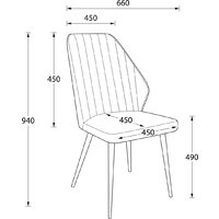 Стул Мамадома Leonard M (d24 Black Lux/черный) - Превью изображения №14 — Интернет-магазин ПроЗаказ
